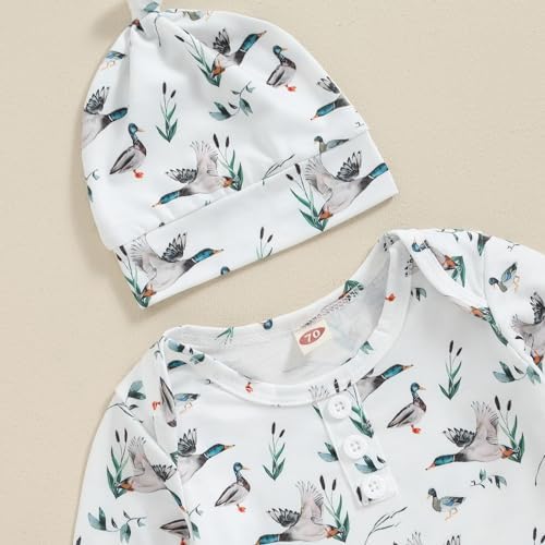 Mallard Duck Hunter Swaddle Set for Newborns - Toddler