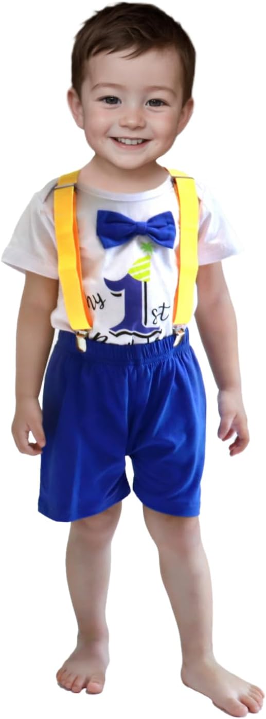 Baby Boy 1st Birthday Funny Halloween Outfit