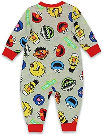 Sesame Street Elmo Cookie Monster Infants Pajamas