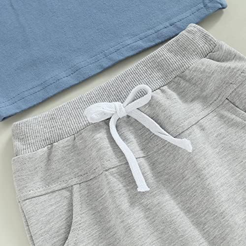TheFound Little Dude Pullover T-shirt Shorts Set