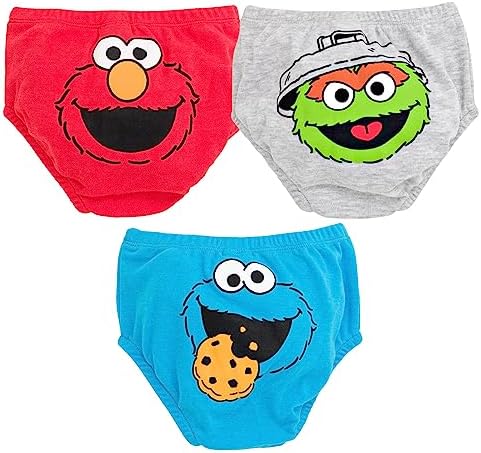Sesame Street Elmo Oscar and Grouch Diaper Covers