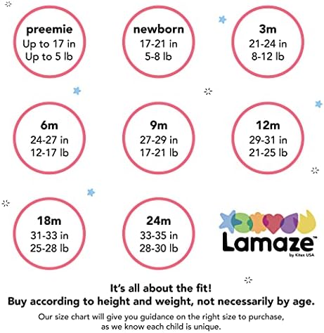 Lamaze Baby Boys Super Combed Natural Cotton Sleep N Play 2 Pk