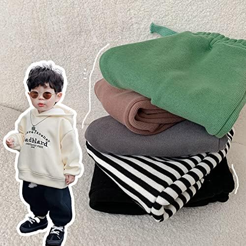 Premium Fleece-Lined Striped sweatpants - Toddler Kids