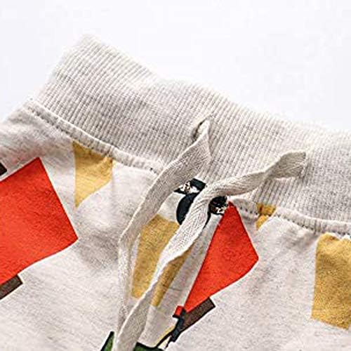 ZHICHUANG Elastic Waist Drawstring Jogger for Boys