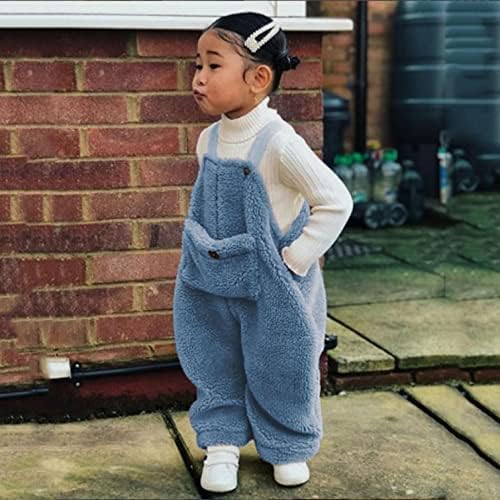 Comfortable Solid Winter Romper for Toddler Boys and Girls