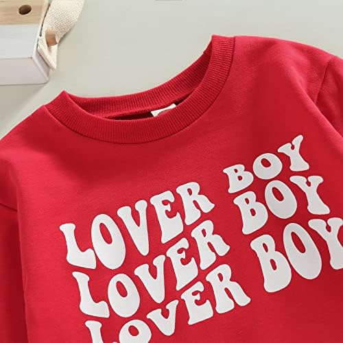 Valentines Day Toddler Boy Outfit Set