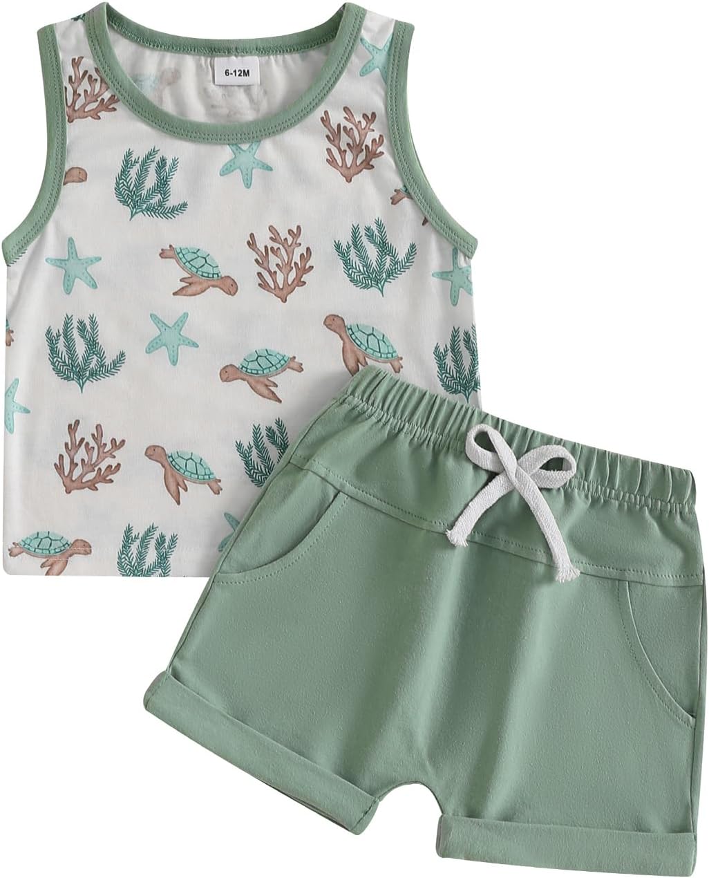 Meiweileya Cozy Summer Set for Little Boys