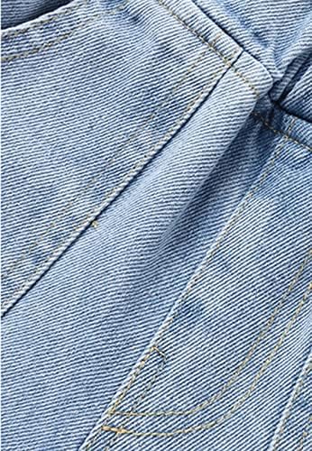 Patchwork Striped Jeans for Boys 3-12