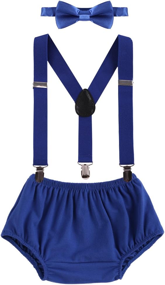 Baby Boys Milestones Set for Party Attire