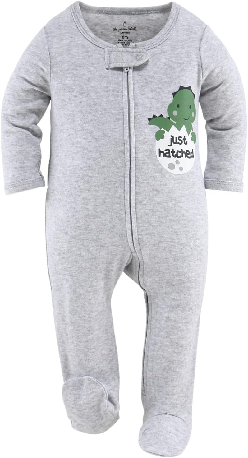 Peanutshell Footed Baby Sleepers for Boys