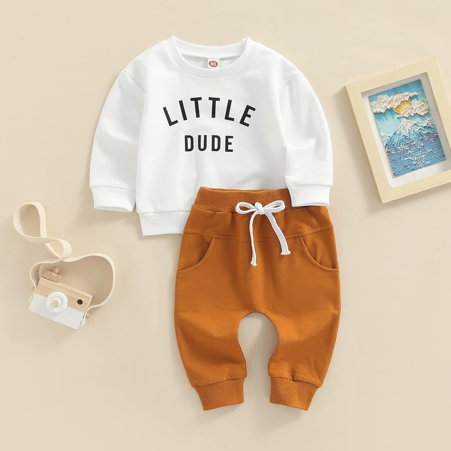 Cute Fall Outfit for Baby Boys