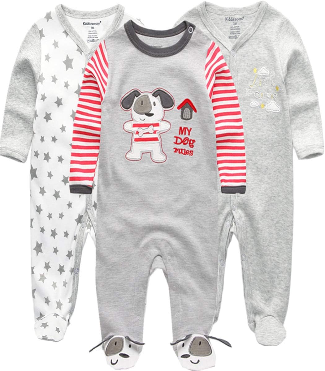 Kiddiezoom Boys Snug Fit Romper