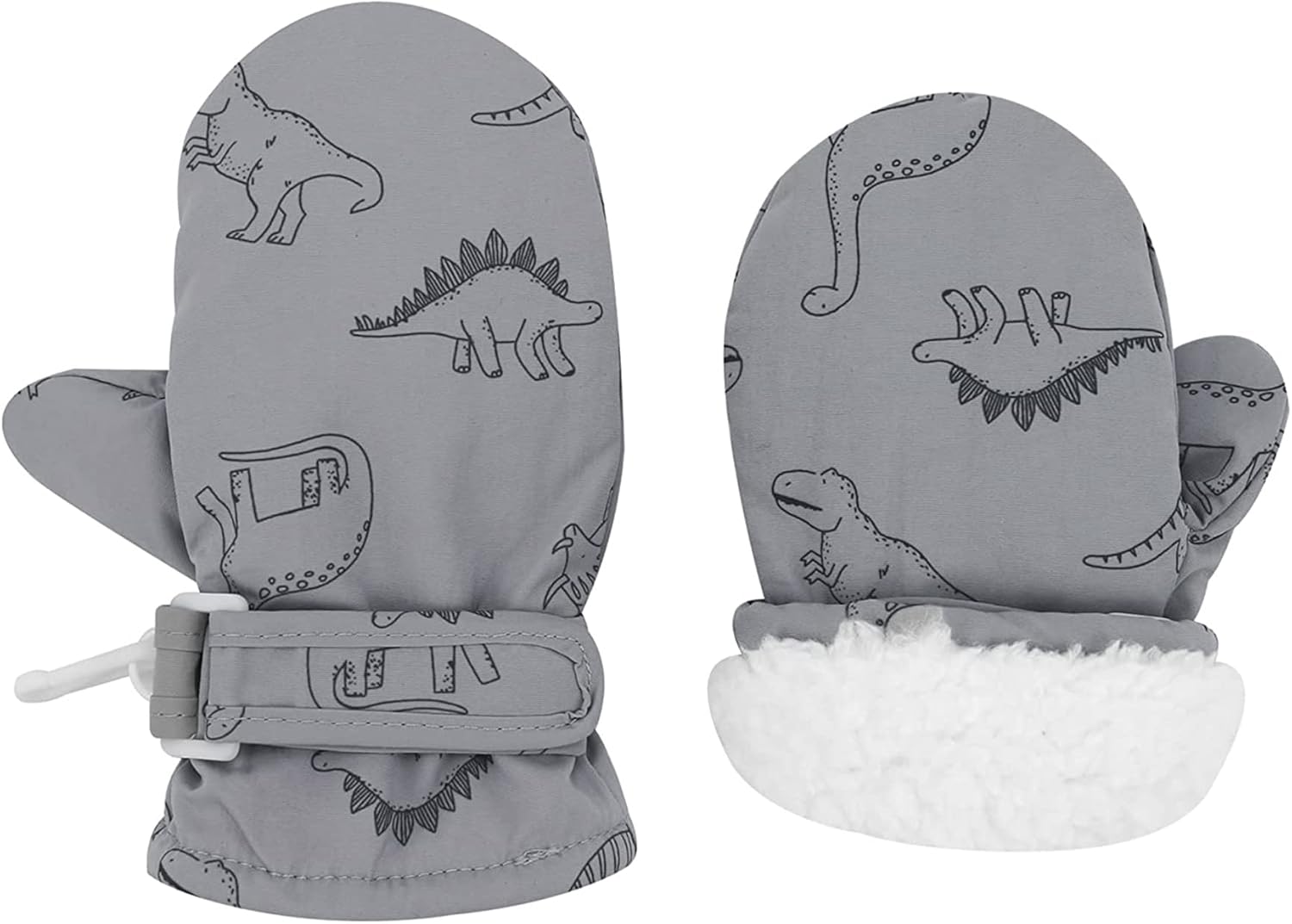UTTPLL Waterproof Lined Toddler Winter gloves