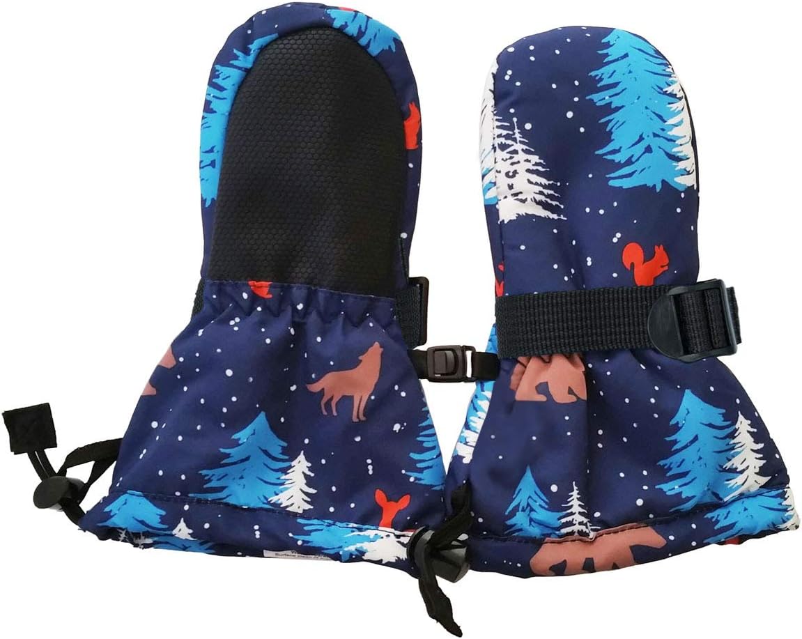 Winter Warmers - Waterproof Mittens for Kids - Soft Cozy for Boys