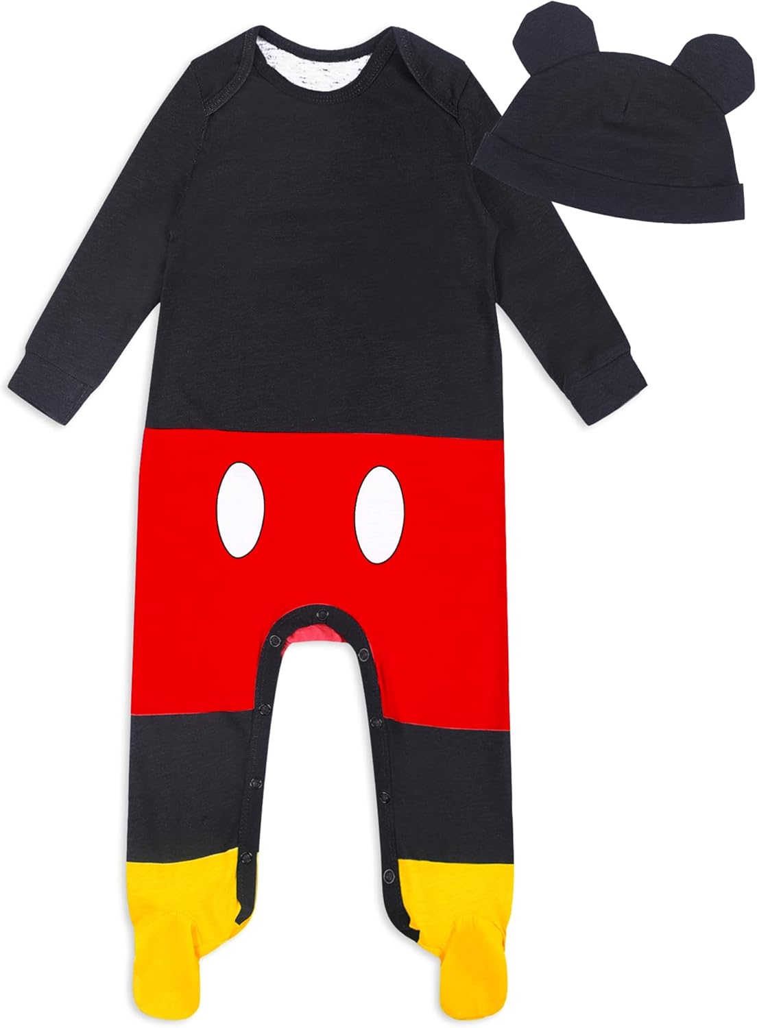Disney Mickey Mouse Baby Boys Cosplay Coverall Set