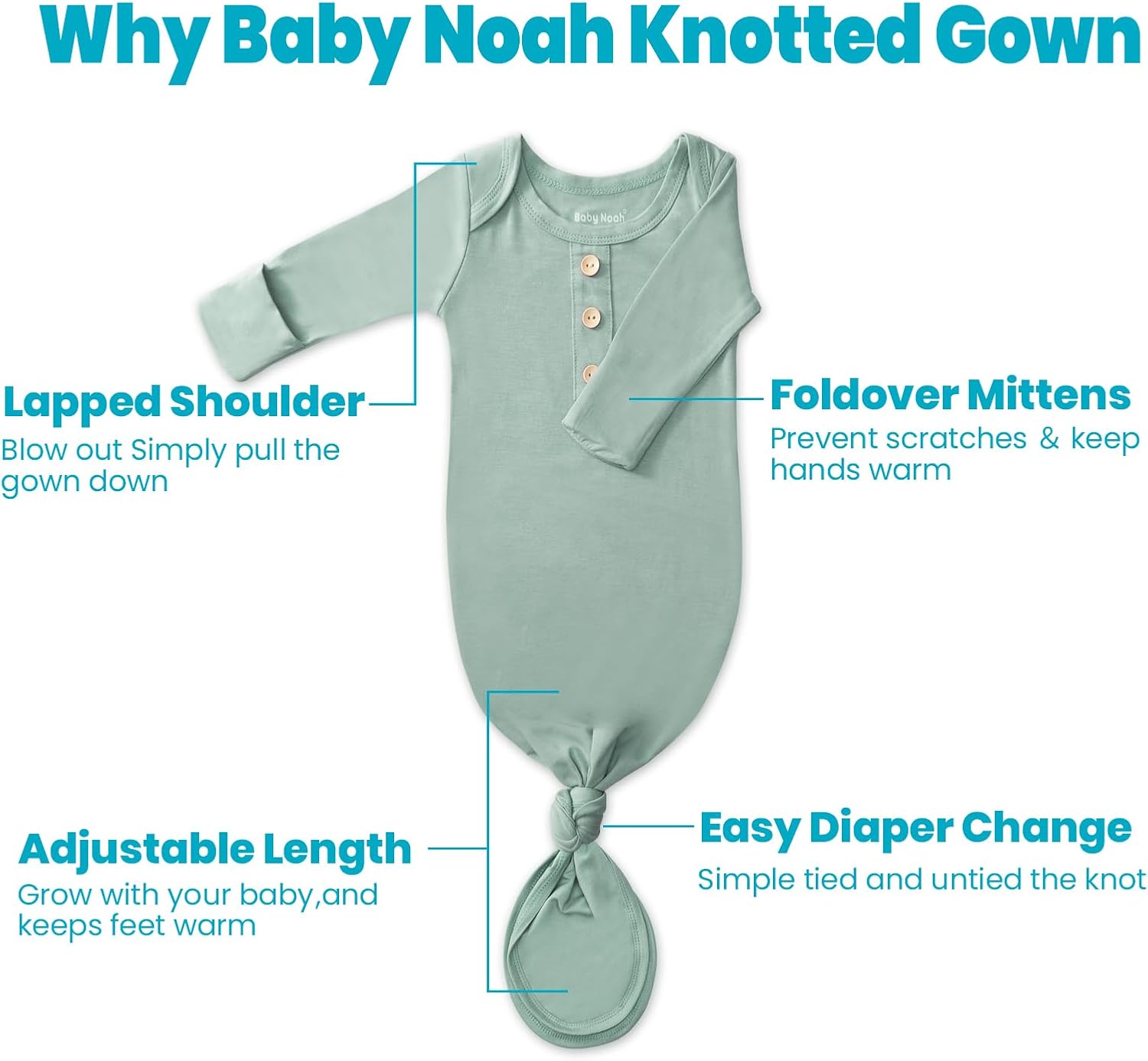 Perfect Newborn Gown for Daily Use