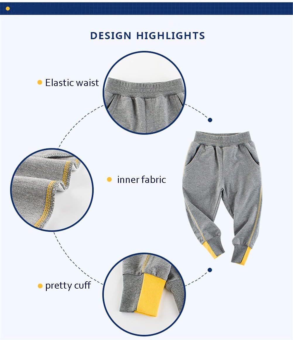 Dinosaur Adventure Toddler Boys Active Cotton Jogger Pants