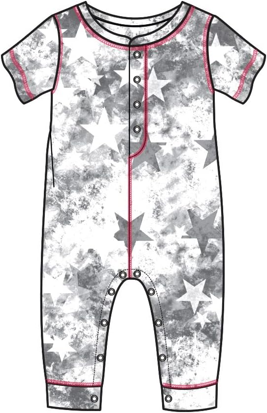 Bright Start Brave Hearts Unisex Romper