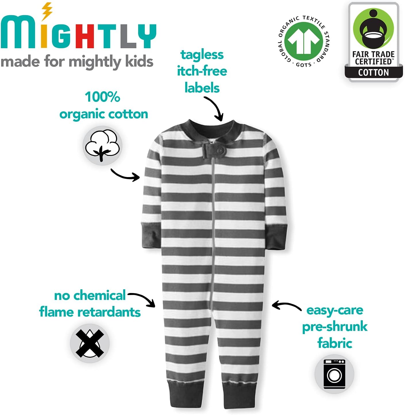 Mighty Organic Pajamas for Babies