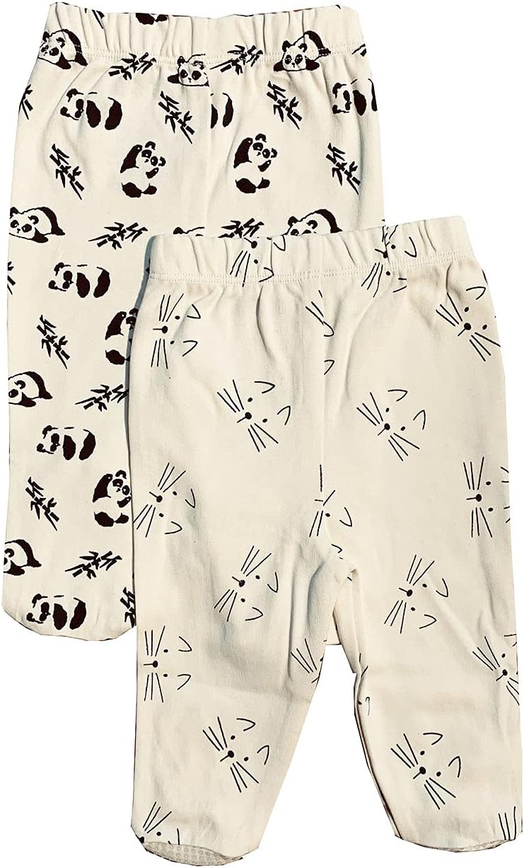 Maple Clothing Organic Cotton Baby Pants Footed GOTSCertified