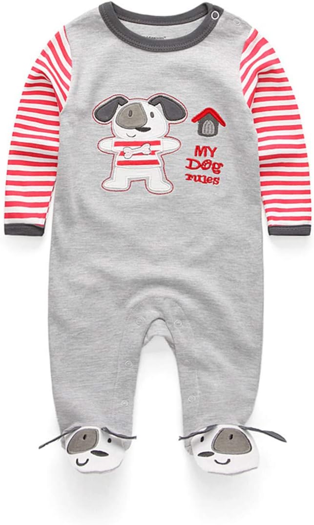 Kiddiezoom Boys Snug Fit Romper