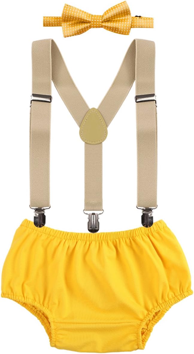 Baby Boys 3-Piece Cake Smash Party Outfit