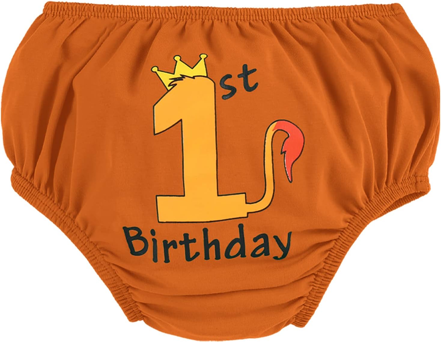 First Birthday Party Outfit for Baby Boys Jungle Lion Bloomers