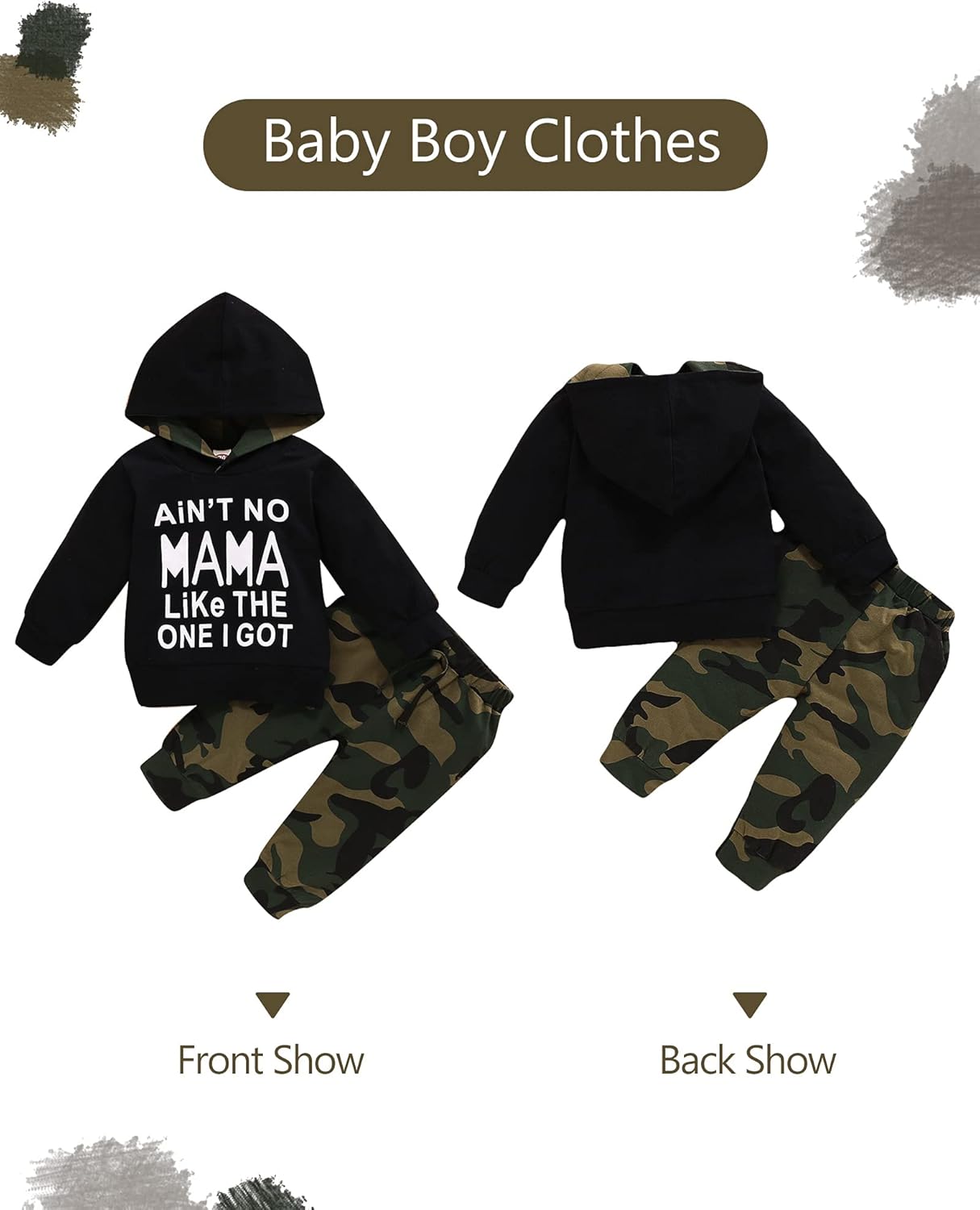 NZRVAWS Toddler Boy Outfit - Fall Winter Influencer Choice