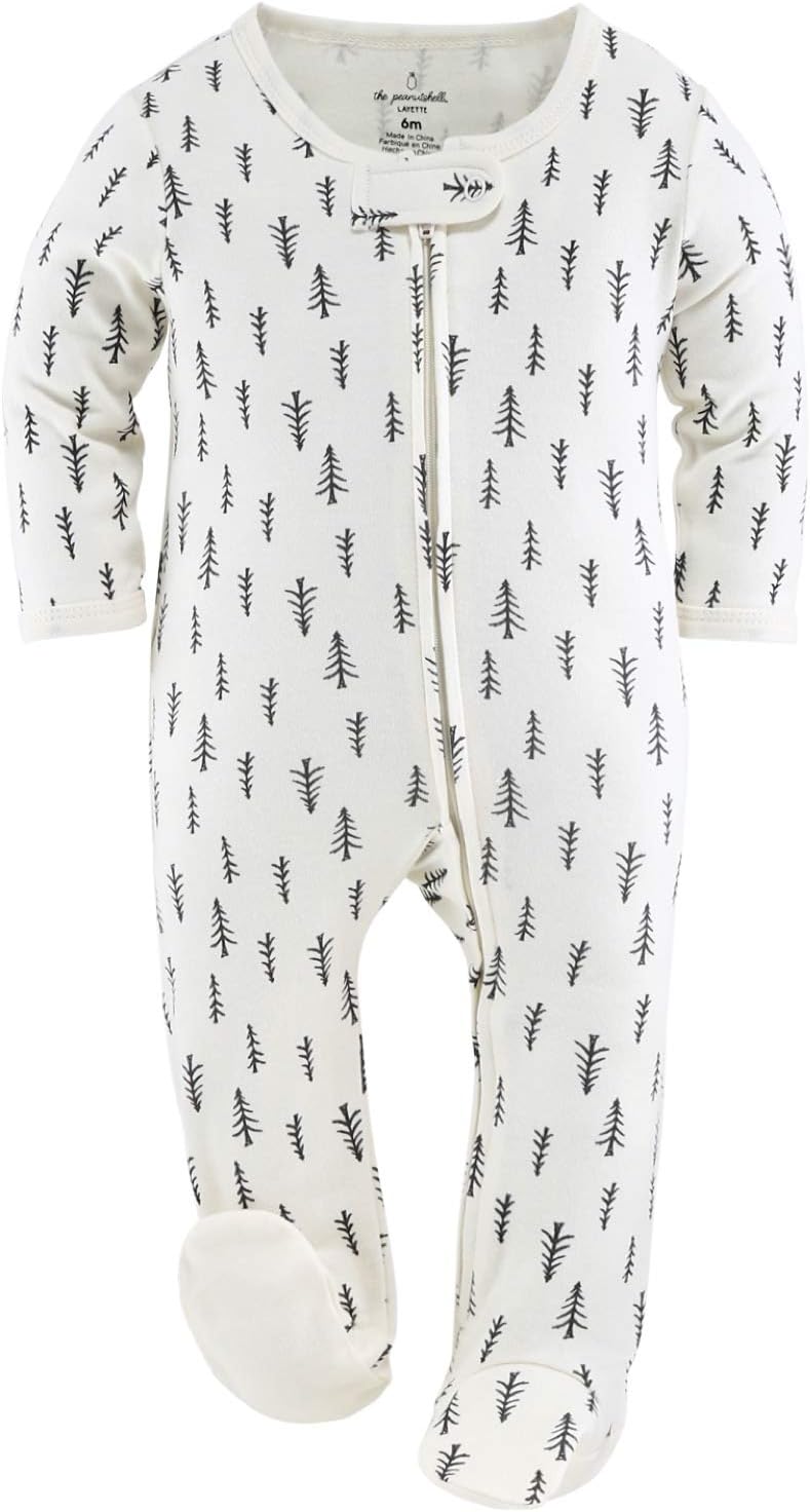 The Peanutshell Footed Baby Sleepers