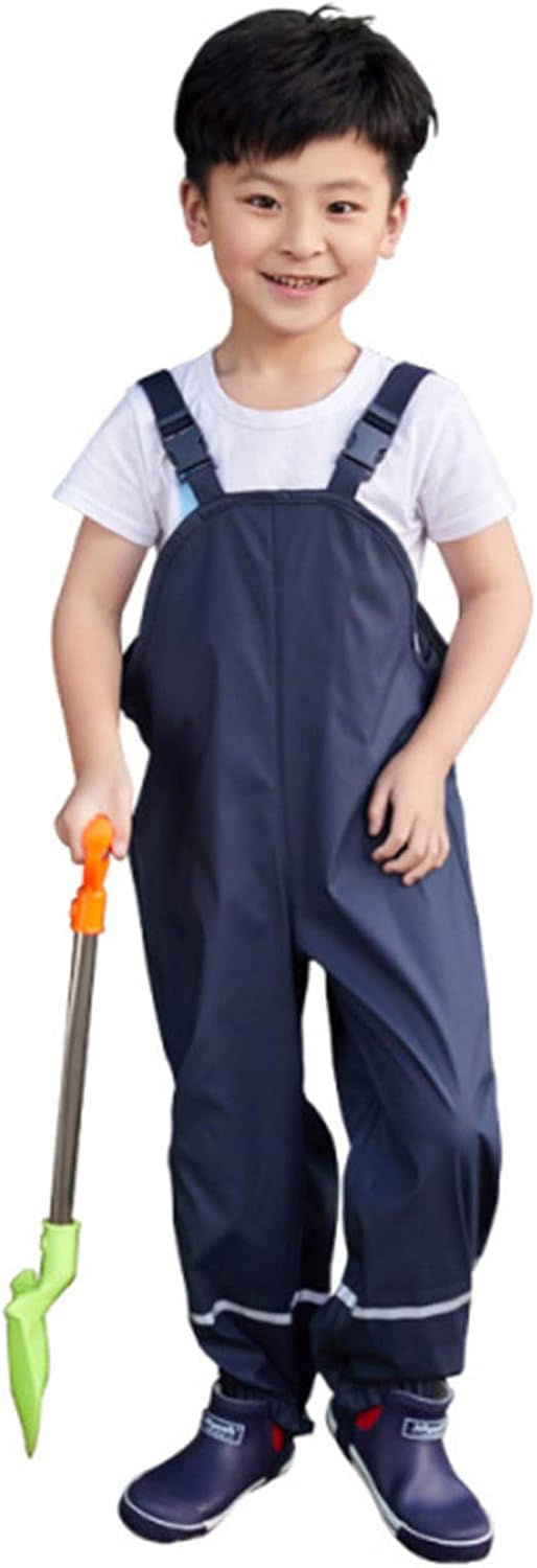 Waterproof Windproof Rain Pants for Kids - toddlers Boys Girls Outdoors
