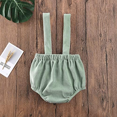 Emmababy Suspender Overalls - Knit Romper for Newborn Boys and Girls