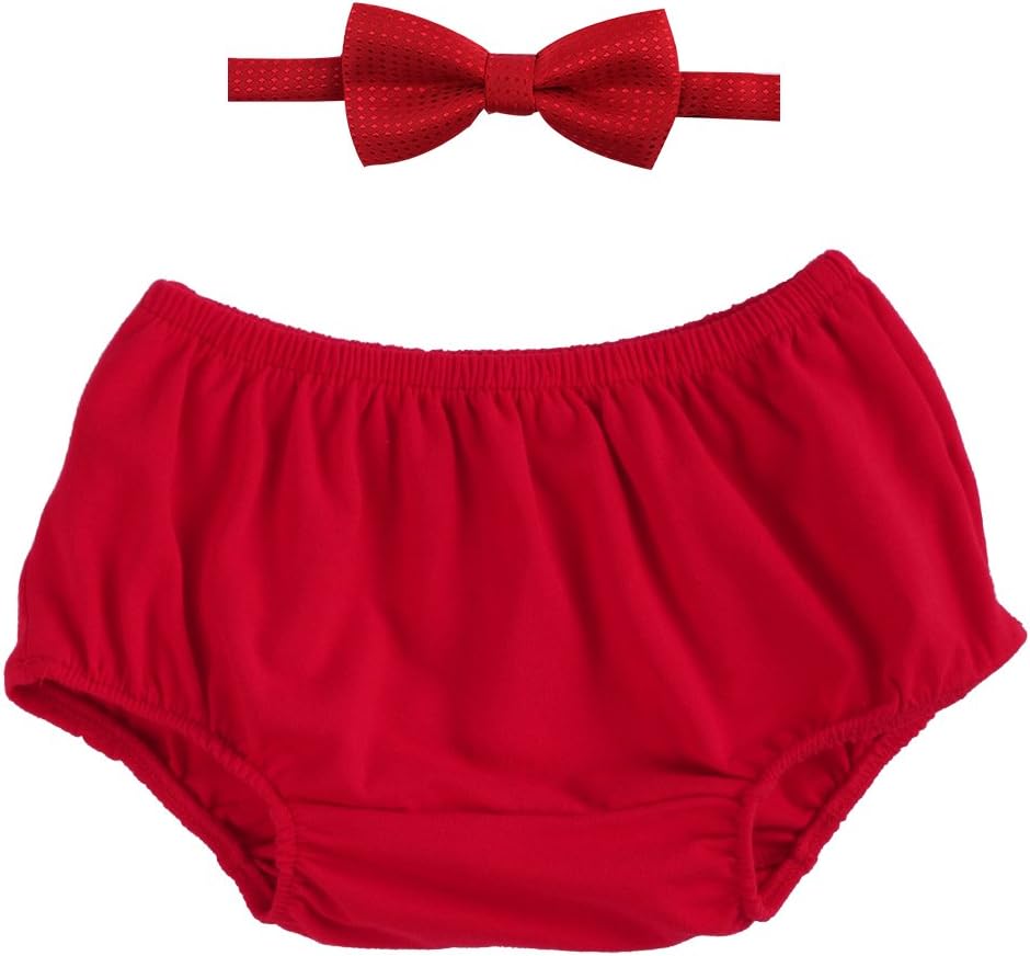 2-in-1 Bowtie Bloomers for 1st Birthday