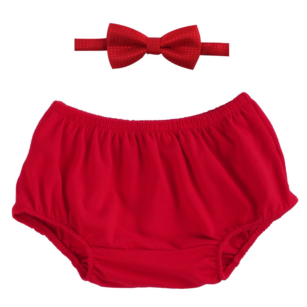 Red Bowtie Set for Babies