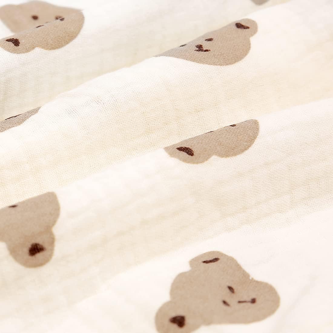 PAUBOLI Baby Muslin Robe 0-24 Months