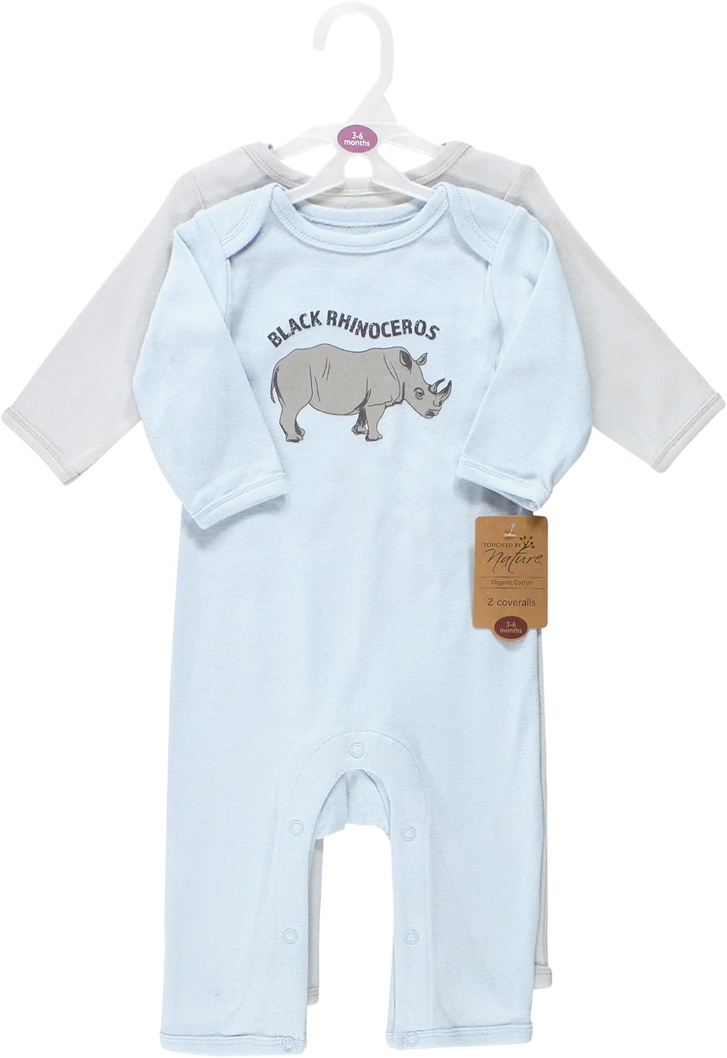 Hudson BabyTouched by Nature - Organic Cotton Romper for Baby Girls