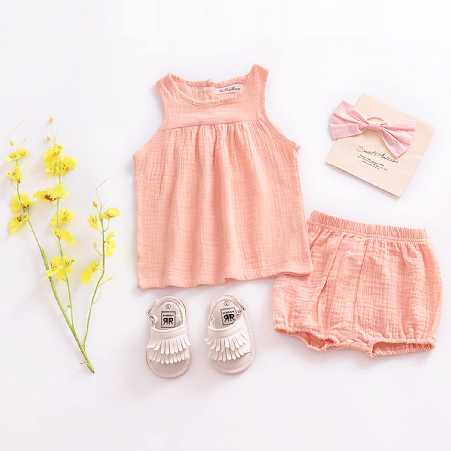 EISHOW Unisex Tank Bloomers Set