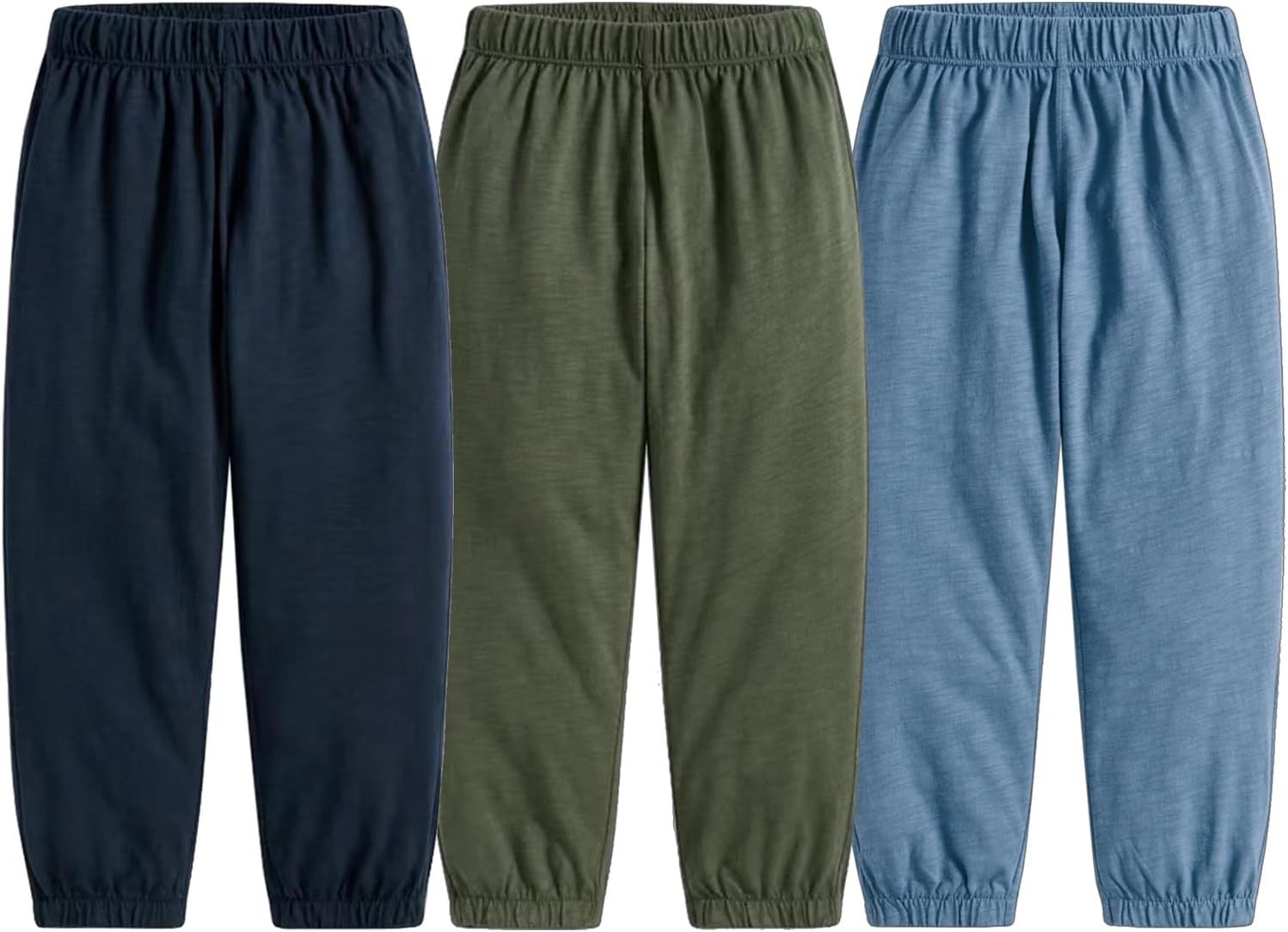 WATOCHE Toddler 3 Pack Soft Cotton Bloomers Sweatpants