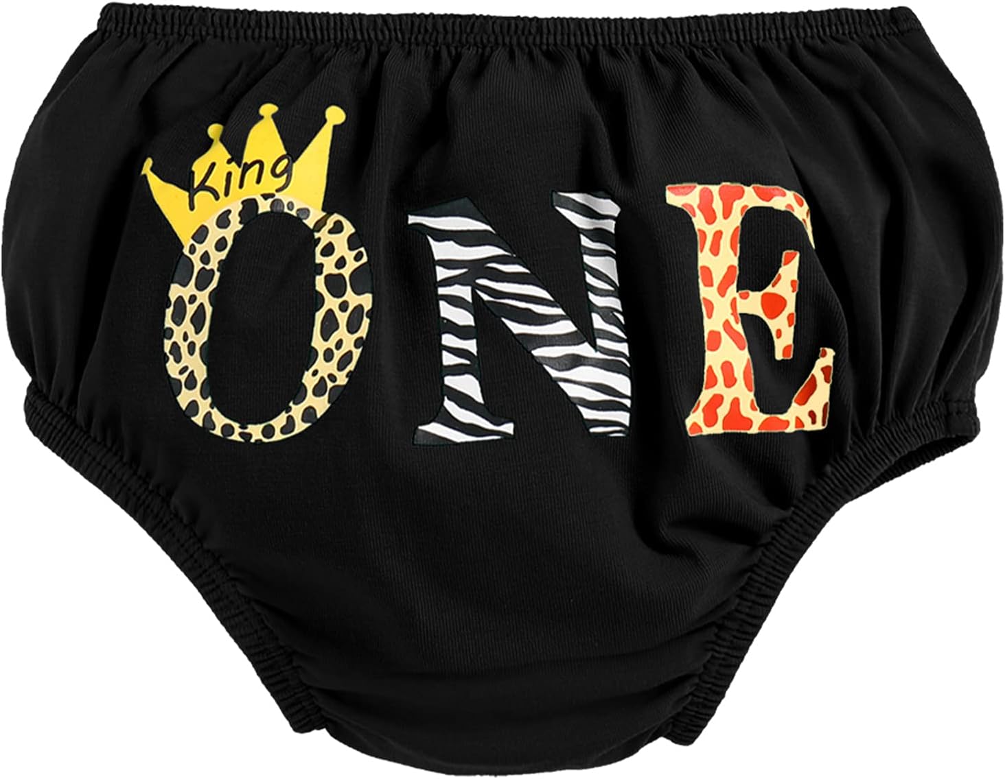 IBTOM CASTLE Baby Boy Jungle Lion Bloomers 1st Birthday Outfit