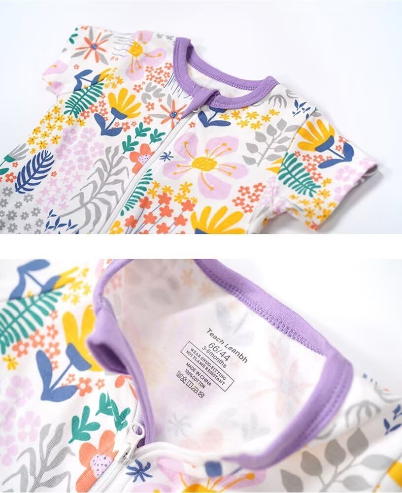 Soft Unisex Footless Pajamas for Babies