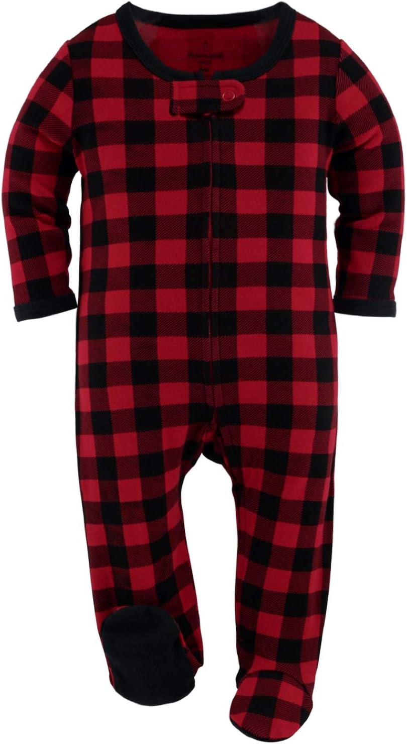 The Peanutshell Footed Baby Sleepers