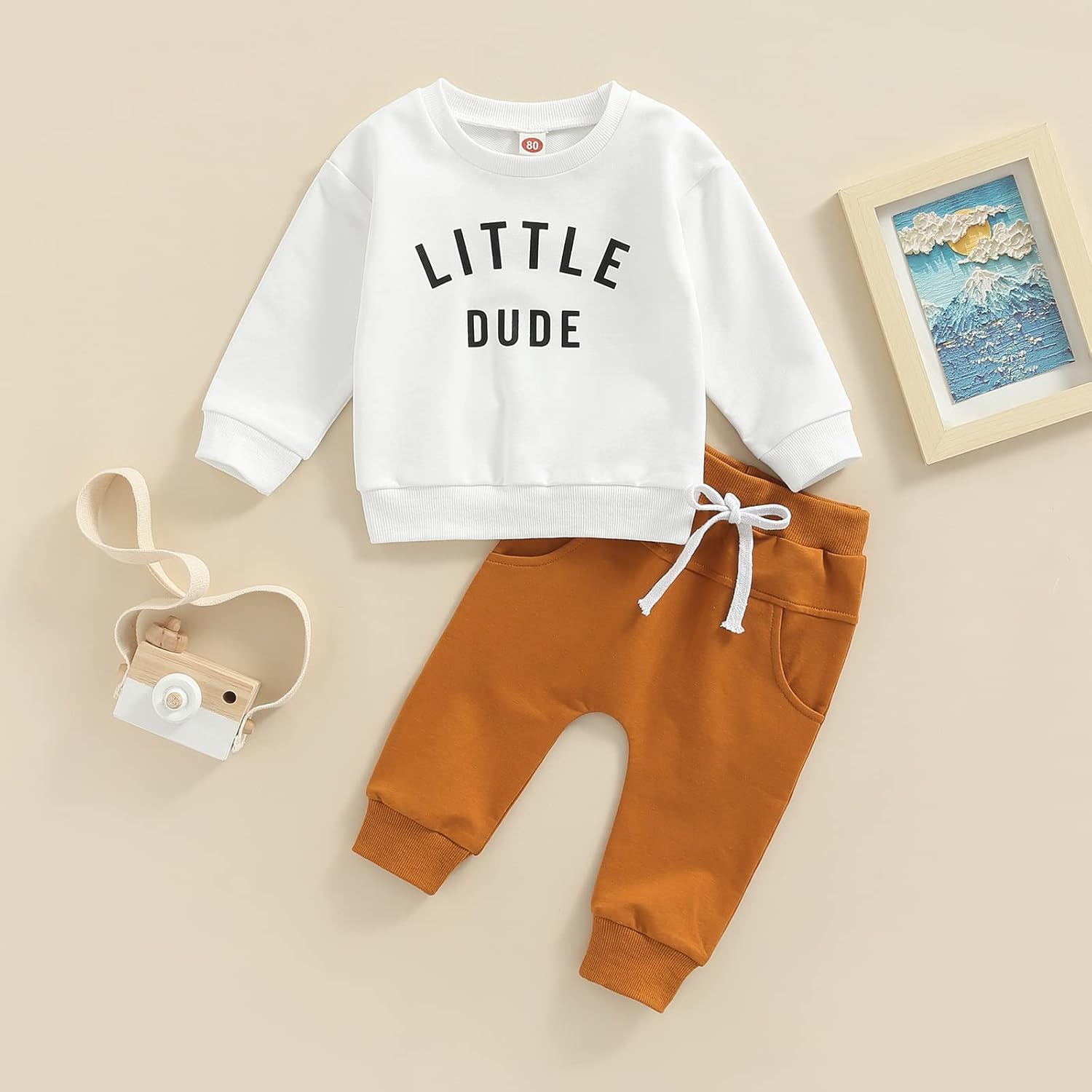Cute Fall Outfit for Baby Boys