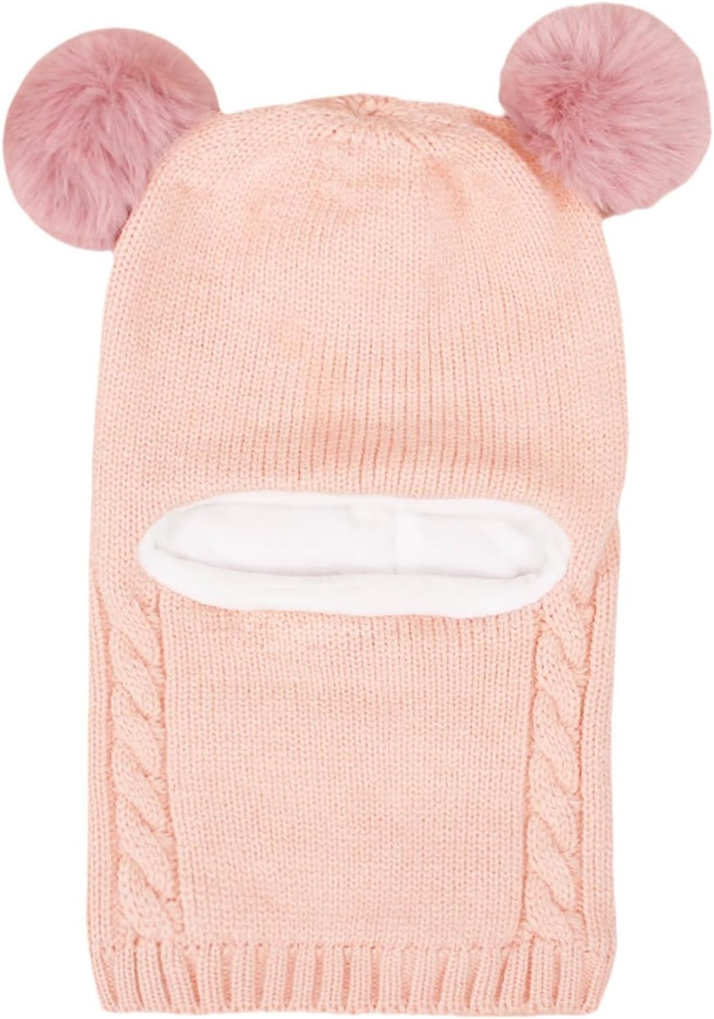 Winter Warm Hat Scarf Set for Toddler Babies