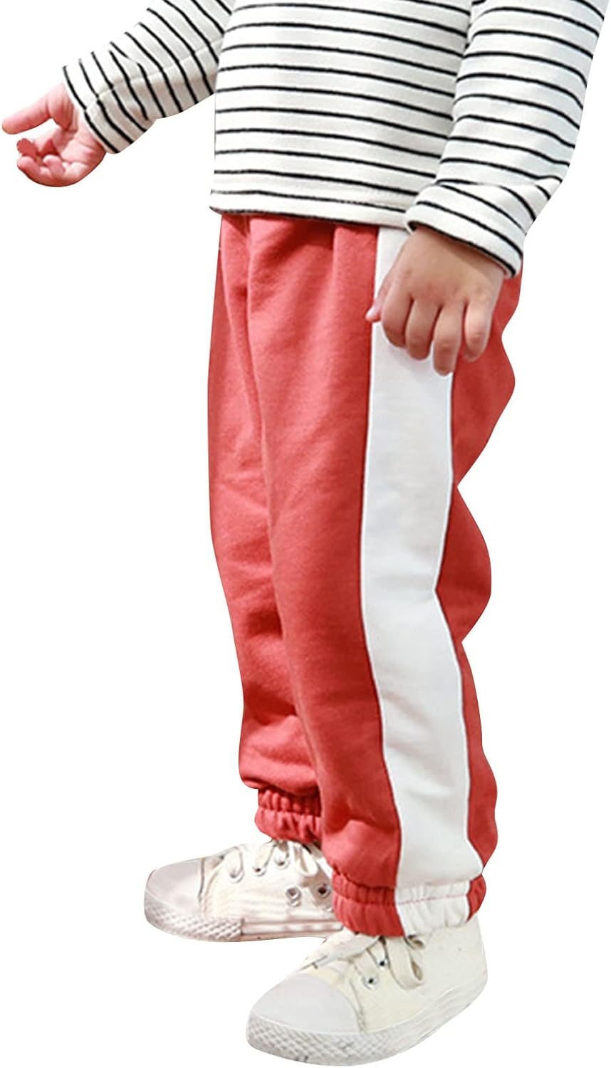 Baby Boy Red Fleece Lined sweatpants 4-5 Years