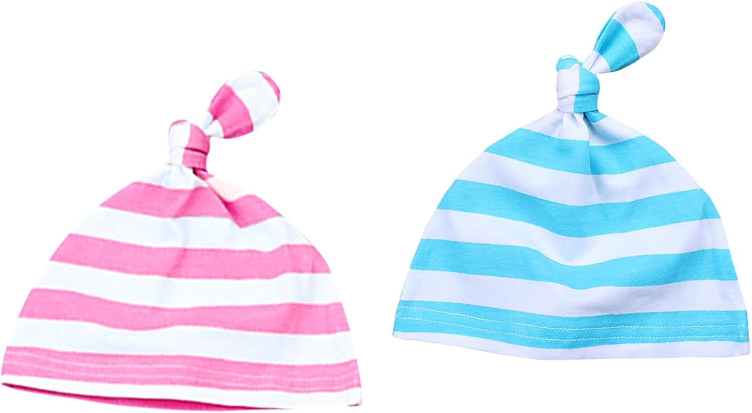 Newborn Baby Twin Knotted Nightgowns Set TTS