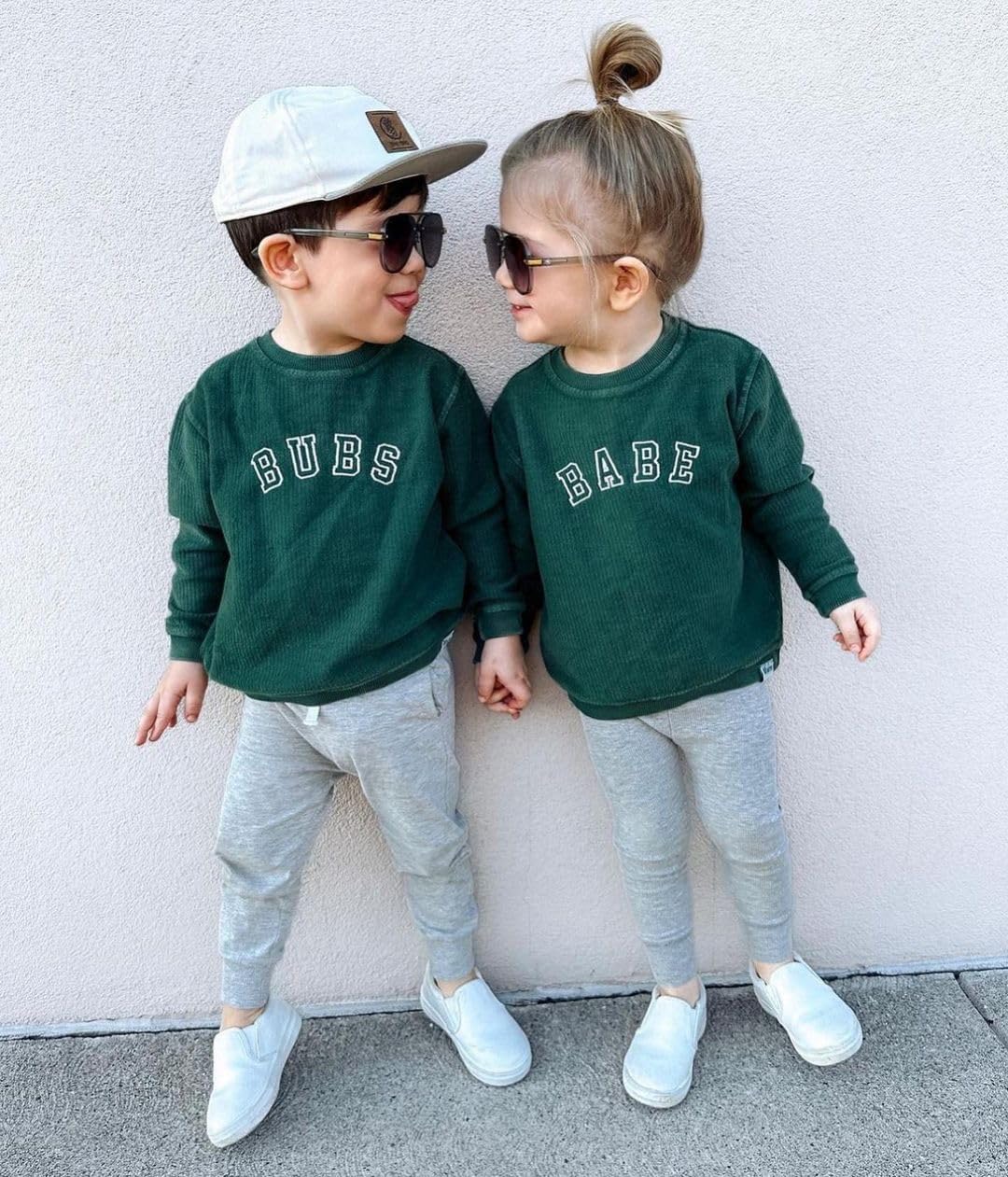 Fall Toddler Boys Set with Letter Print