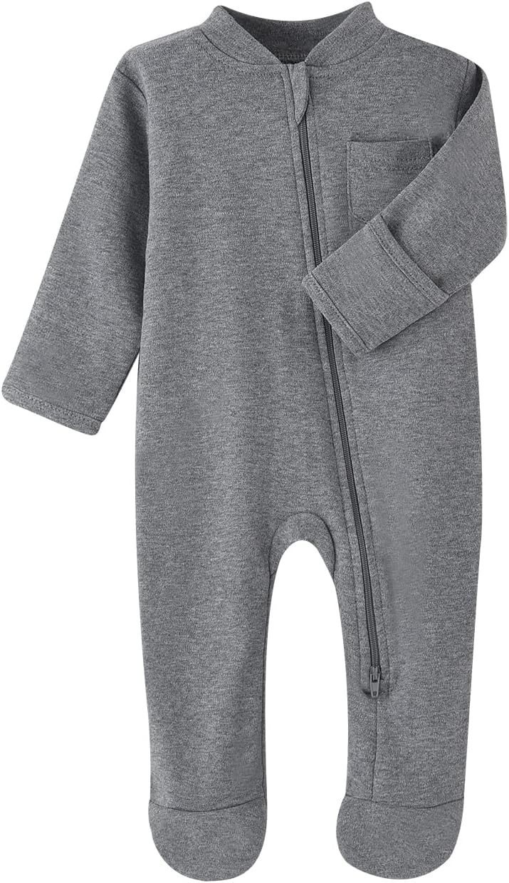 Gleaming Grain Baby Kids Sleep and Play Pajama Set 0-12 Month