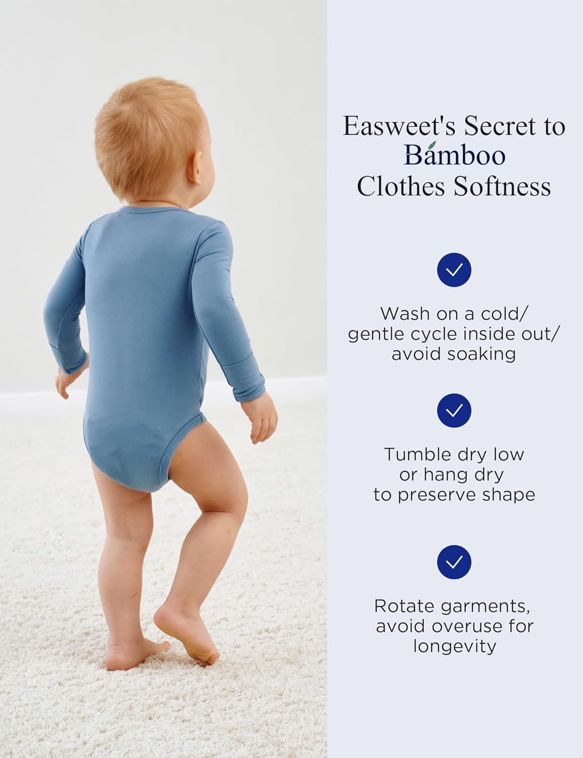 Stretchy Bamboo Baby Boy bodysuit with Cartoon Design