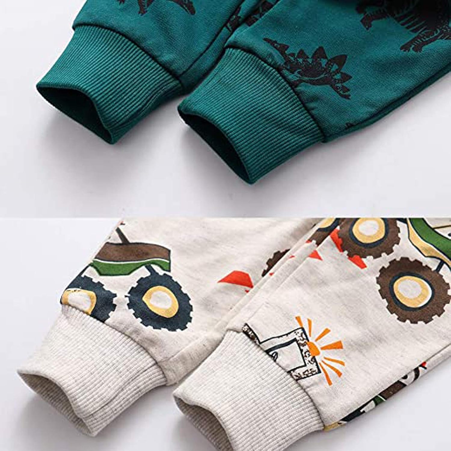 Little Boys Dinosaur provocateur Joggers in Elastic Pants