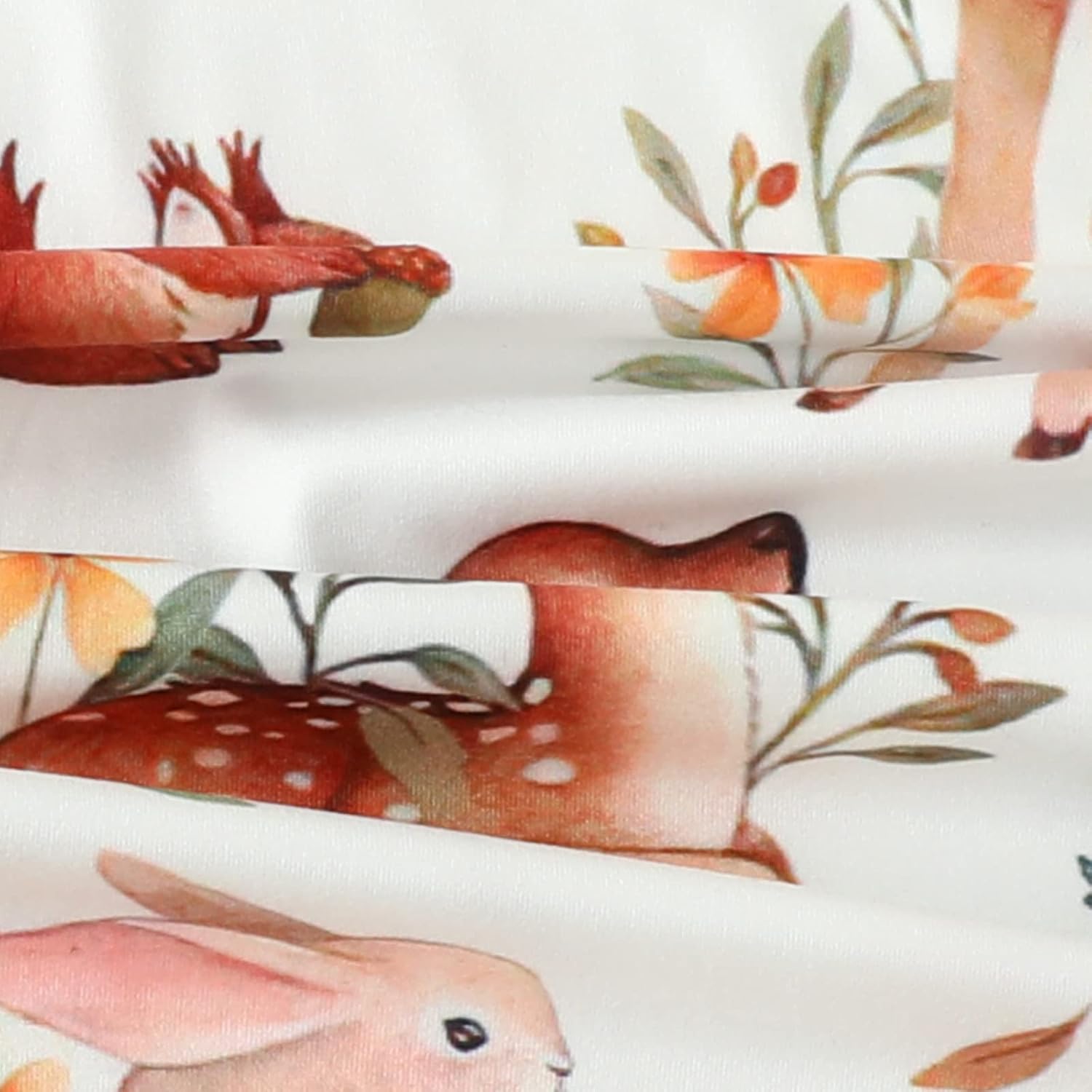 AMAWMW Newborn Baby Cartoon Gown woodland Animal Nightgown