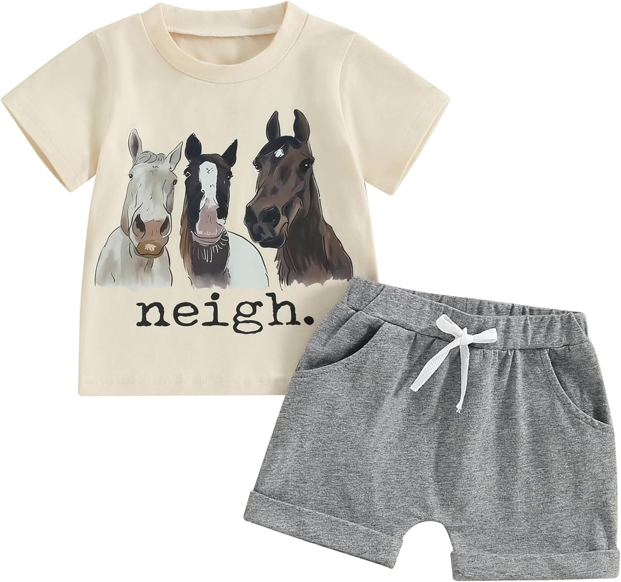Farmer Life Toddler Boy Summer Outfit